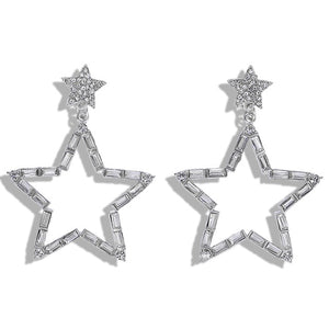 Women's Shiny Fringed Earrings