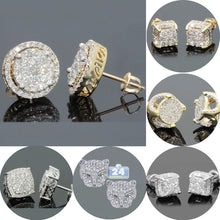 Load image into Gallery viewer, Men&#39;s Luxury Rhinestone Stud Earrings