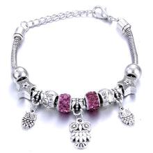 Load image into Gallery viewer, Women&#39;s Owl Shaped Charm Bracelet