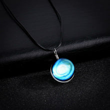 Load image into Gallery viewer, Handmade Glowing Galaxy Ball Necklace