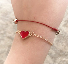 Load image into Gallery viewer, Women&#39;s Heart Charm Bracelet