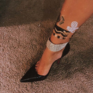 Women's Sexy Sparkly Rhinestone Anklet