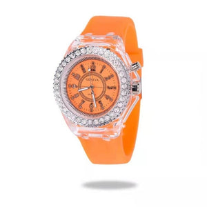 LED Flash Luminous Watch