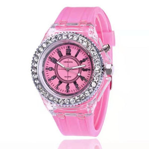 LED Flash Luminous Watch