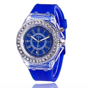 LED Flash Luminous Watch