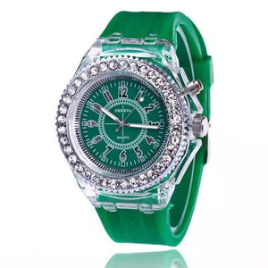 LED Flash Luminous Watch