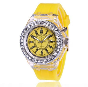 LED Flash Luminous Watch