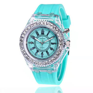 LED Flash Luminous Watch