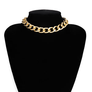 Women's Cuban Choker Necklace