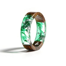 Load image into Gallery viewer, Handmade Wood Resin Ring