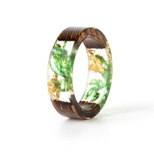 Load image into Gallery viewer, Handmade Wood Resin Ring