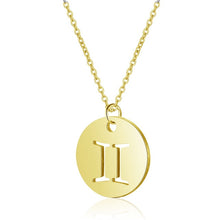 Load image into Gallery viewer, Women&#39;s Stainless Steel Zodiac Pendant Necklace