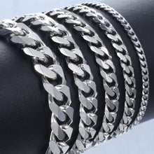 Load image into Gallery viewer, Men&#39;s Stainless Steel Link Bracelet