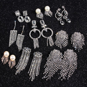 Women's Shiny Fringed Earrings