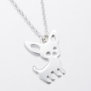 Cute Chihuahua Pet Pendant Necklace