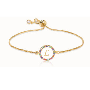 Women's 26 Letter Alphabet Bracelet