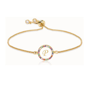 Women's 26 Letter Alphabet Bracelet