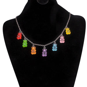 Cute Gummy Bear Necklace