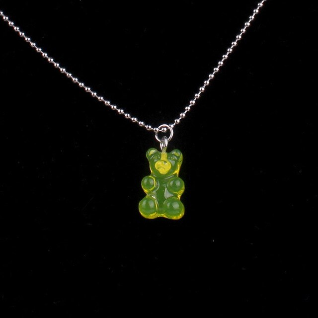 Cute Gummy Bear Necklace