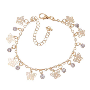 Women's Golden Charm Bracelet