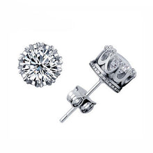 Load image into Gallery viewer, Men&#39;s Shining Crown Stud Earrings