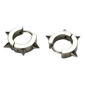 Men's Spike Stud Earrings