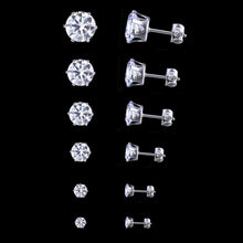 Load image into Gallery viewer, 6 Pair Fashion Stud Earrings