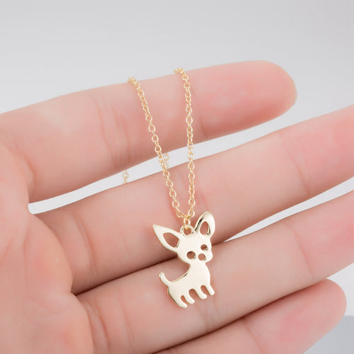 Cute Chihuahua Pet Pendant Necklace