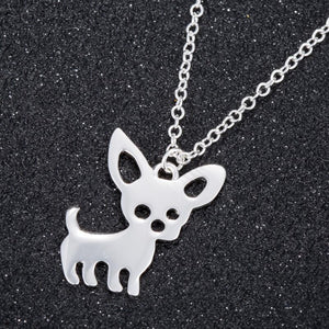 Cute Chihuahua Pet Pendant Necklace