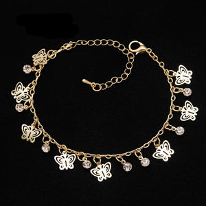 Women's Golden Charm Bracelet