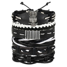 Load image into Gallery viewer, Men&#39;s Multi-Layer Leather Bracelet