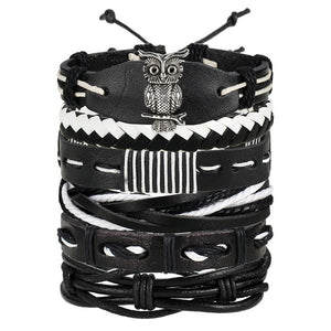 Men's Multi-Layer Leather Bracelet