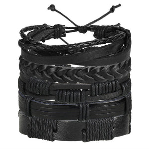 Men's Multi-Layer Leather Bracelet