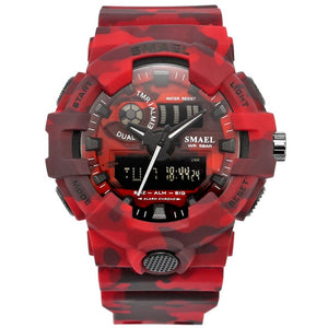 Men's Camouflage Military Sports Watch