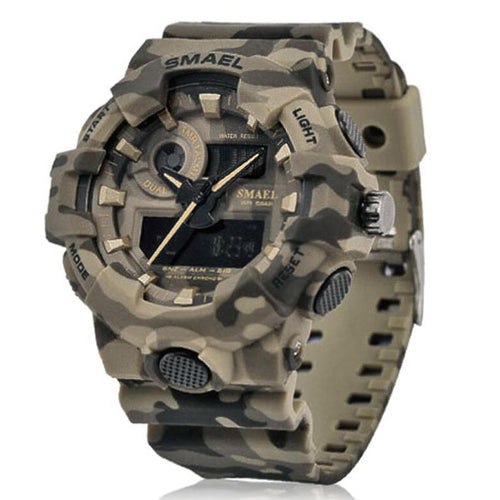 Men's Camouflage Military Sports Watch