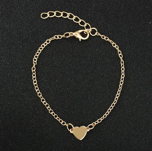 Women's Heart Charm Bracelet