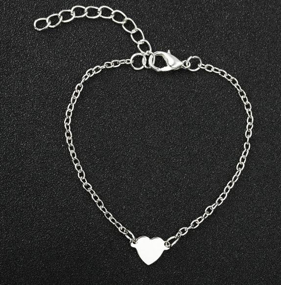 Women's Heart Charm Bracelet