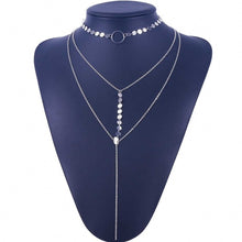 Load image into Gallery viewer, Long Tassel Star Necklace