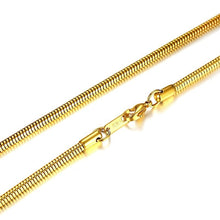 Load image into Gallery viewer, Gold Miami Stainless Steel Chain