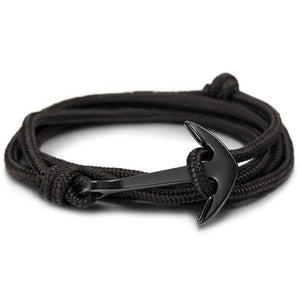 Men's Anchor Rope Bracelet