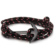 Load image into Gallery viewer, Men&#39;s Anchor Rope Bracelet