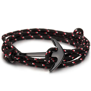 Men's Anchor Rope Bracelet