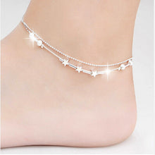 Load image into Gallery viewer, Little Stars Chain Anklet