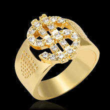 Load image into Gallery viewer, Men&#39;s Dollar Sign Bling Ring