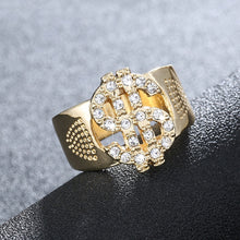 Load image into Gallery viewer, Men&#39;s Dollar Sign Bling Ring