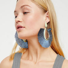 Load image into Gallery viewer, High Fashion Tassel Earrings