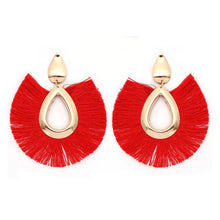 Load image into Gallery viewer, High Fashion Tassel Earrings