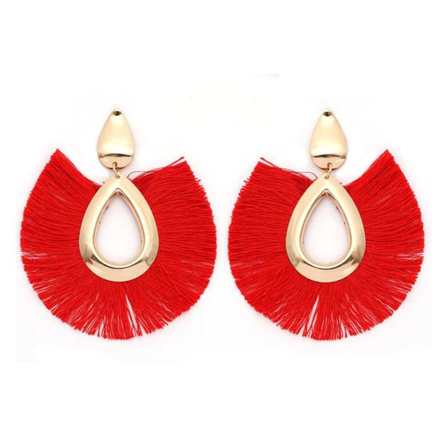 High Fashion Tassel Earrings