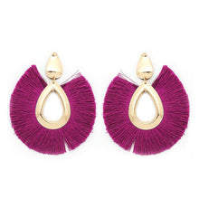 Load image into Gallery viewer, High Fashion Tassel Earrings