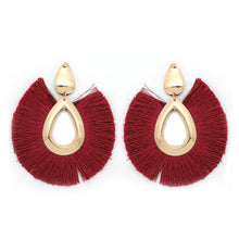 Load image into Gallery viewer, High Fashion Tassel Earrings